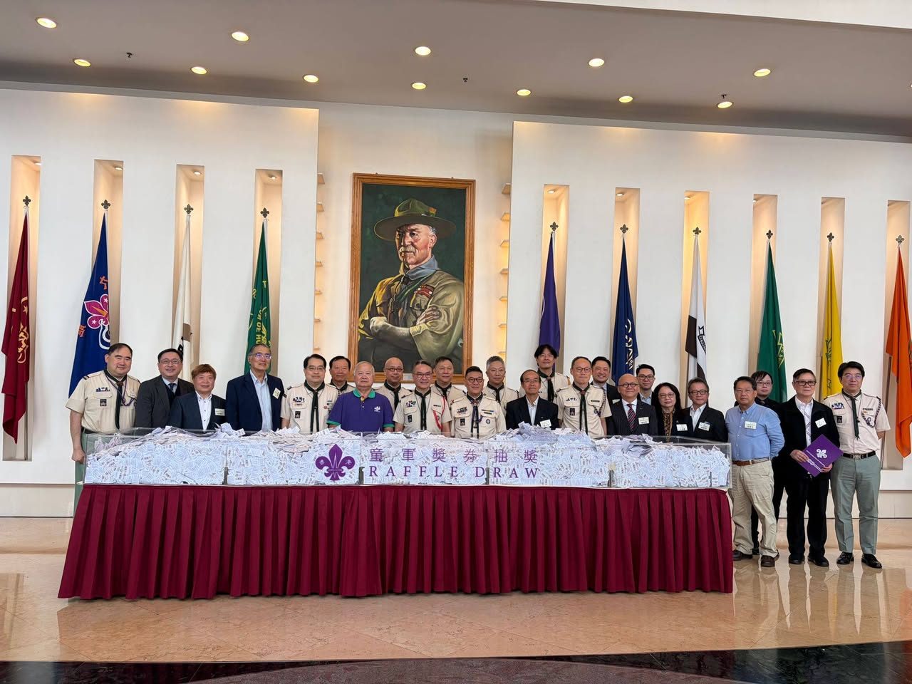 홍콩 스카우트연맹 115주년 기념 복권 모금 캠페인 성료… 20만 장 판매·200만 홍콩달러 모금